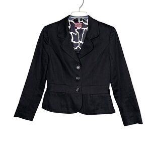 Robin Naylor Cotton/Silk Pleated Blazer